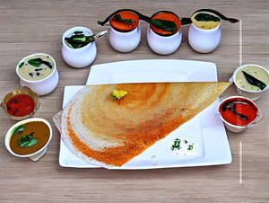 Cheesy Spring Dosa