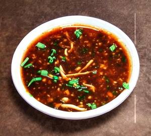 Chicken hot & sour soup