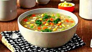 Chicken sweet corn soup