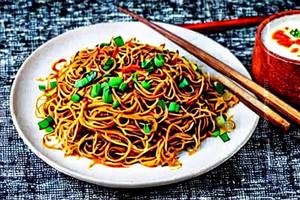 VEG CHILLY GARLIC NOODLES