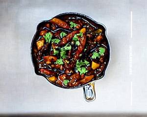 Baby corn chilli