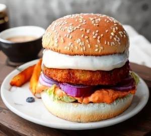 The Legend Burger With Fries