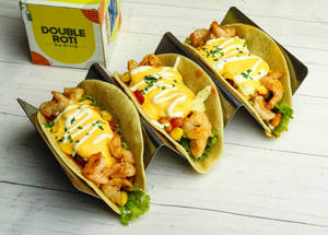 Cajun Grilled Prawn Taco