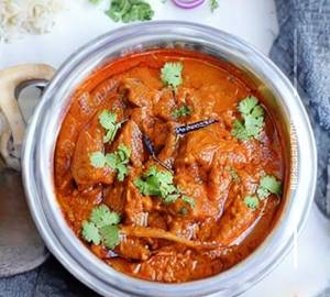 Soya chaap korma