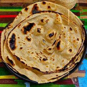Butter Onion Roti