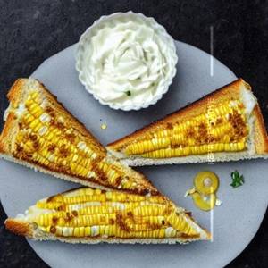 Sweet Corn Sandwich