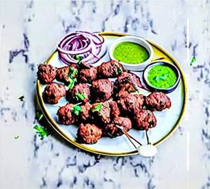 Mutton seekh kabab