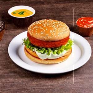 Classic jumbo king veg burger
