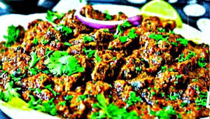 Mutton Keema Fry ( Red Masala )