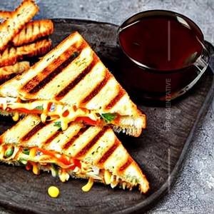 Grilled Chicken Cheese Sandwich