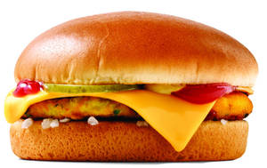 Cheese Aloo Tikki Burger