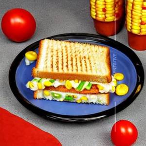 Tomato Corn Mayo Sandwich