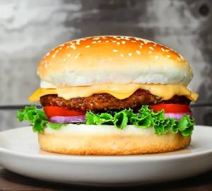 Veg. Cheese  Burger (Serves 1)