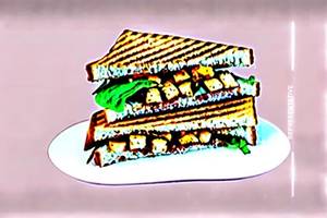 Paneer tikka sandwich