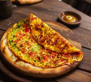 Masala Omelet (Serves 1)