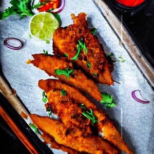 Stuffed Pomfret Fry (medium)