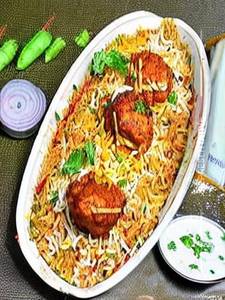 Kebab Biryani