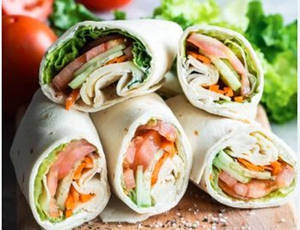 Veg Paradise Wrap