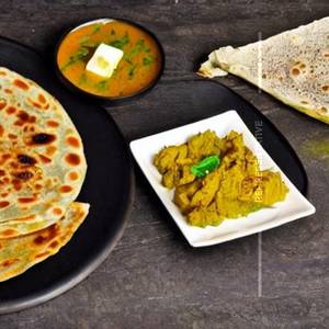 Desi ghee mixed stuffed laccha paratha