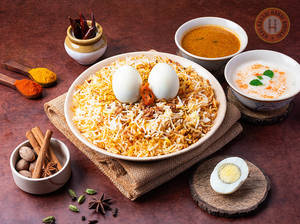 Egg Biryani (serves-2)