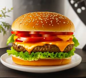 Chicken Cheese Burger (Serves 1)