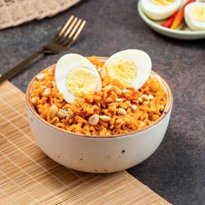 Korean Noodles with Boiled Egg