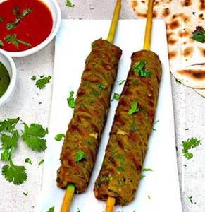 Veg seekh kebab