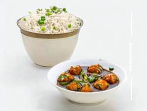 Veg manchurian rice