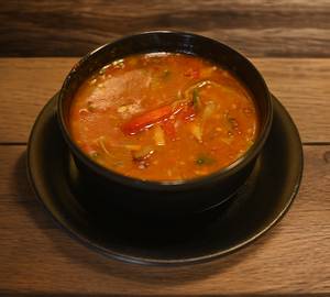 Chicken Dragon Special Hot and Sour Soup