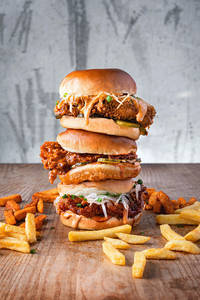 Chick N Cheese Burger