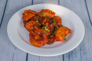 Chicken momos [fried]