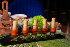 Veg Spring Rolls [5 PCs]