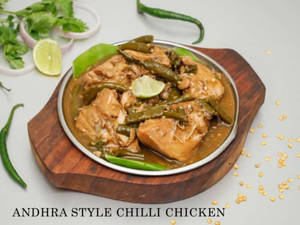 Andhra Style Chilli Chicken
