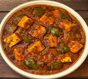 Paneer Capsicum(300Ml){No onion/garlic available}