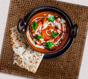 Kadhai Soya Chaap With Butter Naand