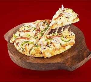 Veggi delight pizza
