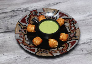 Chilli Garlic Potato Pops 8 Pcs
