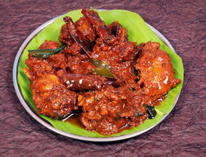 Guntur Chicken (semi Dry)