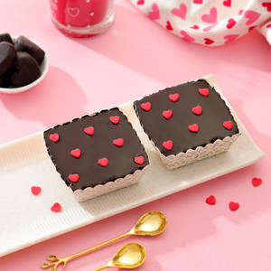 Little Hearts Choco Brownies (Set of 2)
