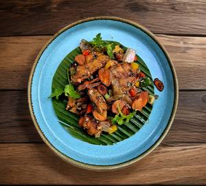 Thai Garlic Pepper Prawns