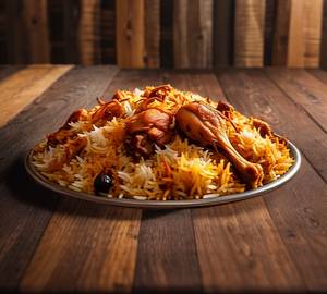 Chicken Biryani With Raita & Gravy