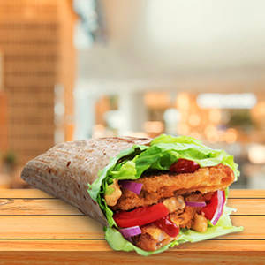 Aloo Tikki Wrap