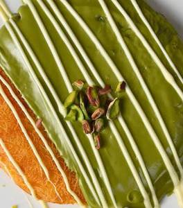 Pan Cakes Kunafa Pista Spread