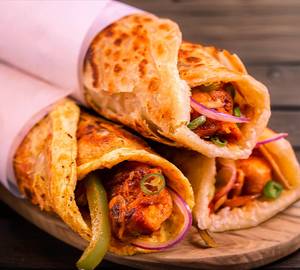 Double egg chicken roll