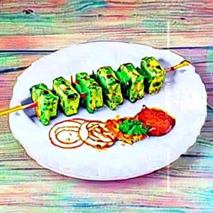 Jain Paneer Hariyali Tikka Dry