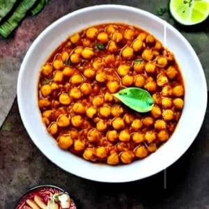 Chana Egg Masala  