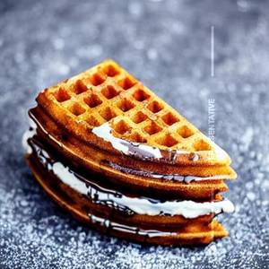 Coconut Popscile Waffle