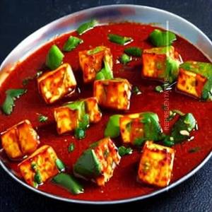 Paneer in Hot Garlic Sauce
