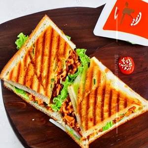 Peri Peri Chicken Porotta Sandwich