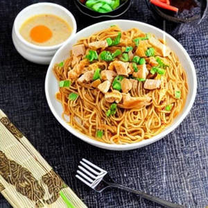 Chicken Gravy Noodles